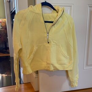 LuluLemon scuba oversized half zip hoodie